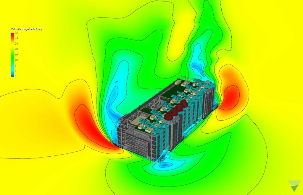 CFD wind engineering modelling