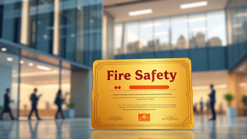 Importance of Obtaining Fire Safety Certificate for Commercial Buildings Owners