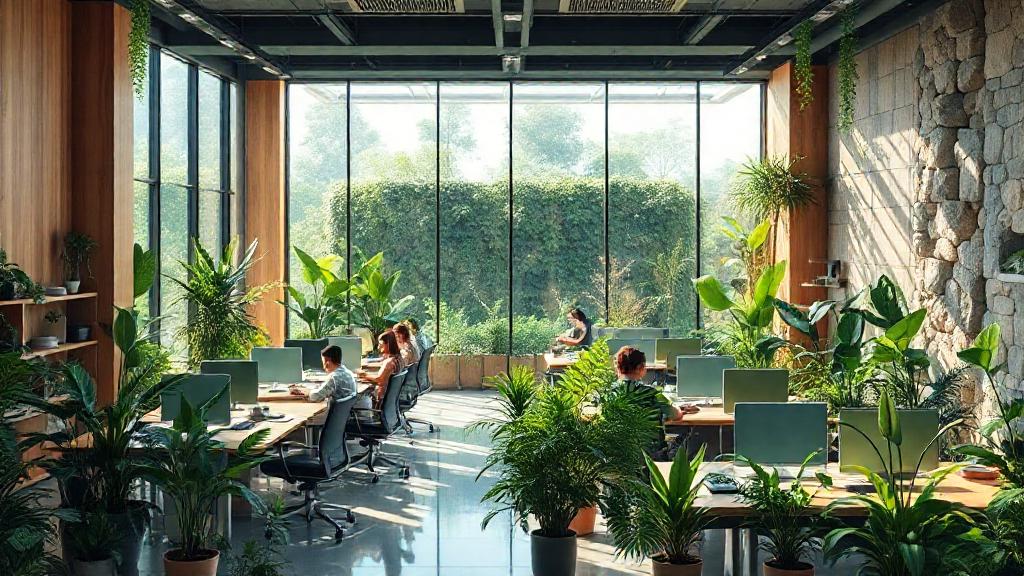 Incorporating Biophilic Design Elements to Enhance Indoor Air Quality and Employee Health