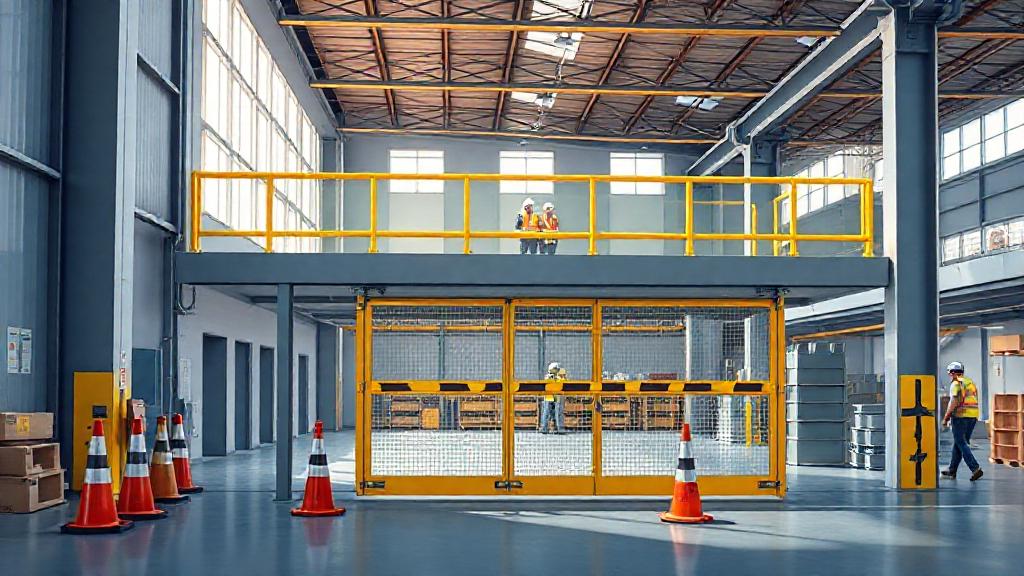 Designing and Installing Mezzanine Floor Safety Gates for Optimal Protection