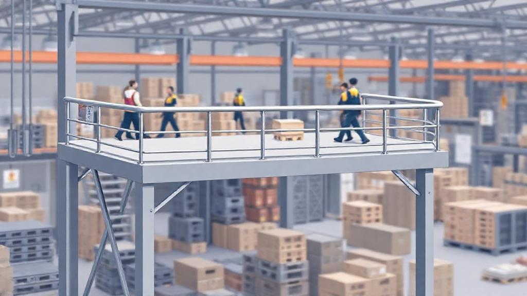 Understanding the Importance of Guardrail Systems in Mezzanine Floor Safety Design