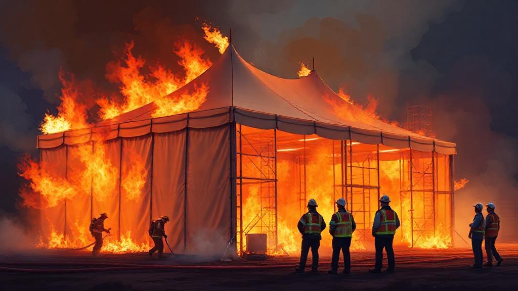 Developing Strategies For Enhancing Temporary Structure Fire Resistance And Suppression