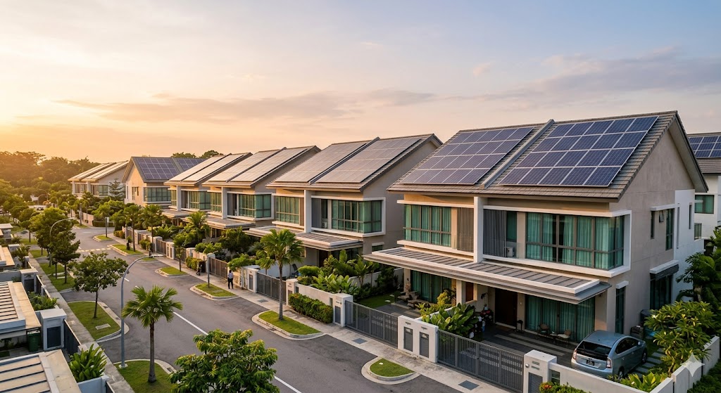 Singapore solar panel installation