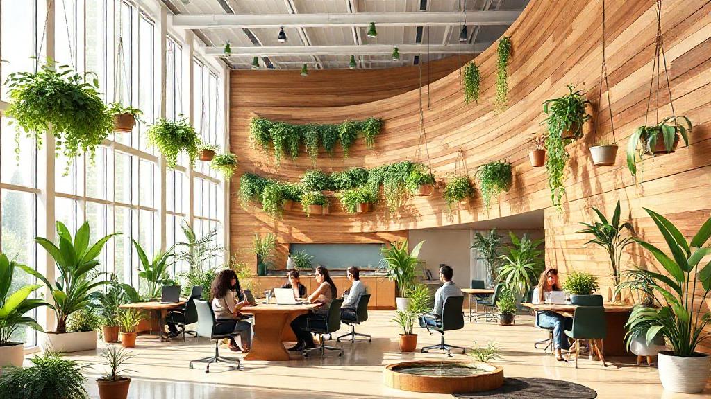 Implementing Biophilic Design Elements To Boost Employee Wellbeing And Productivity Levels