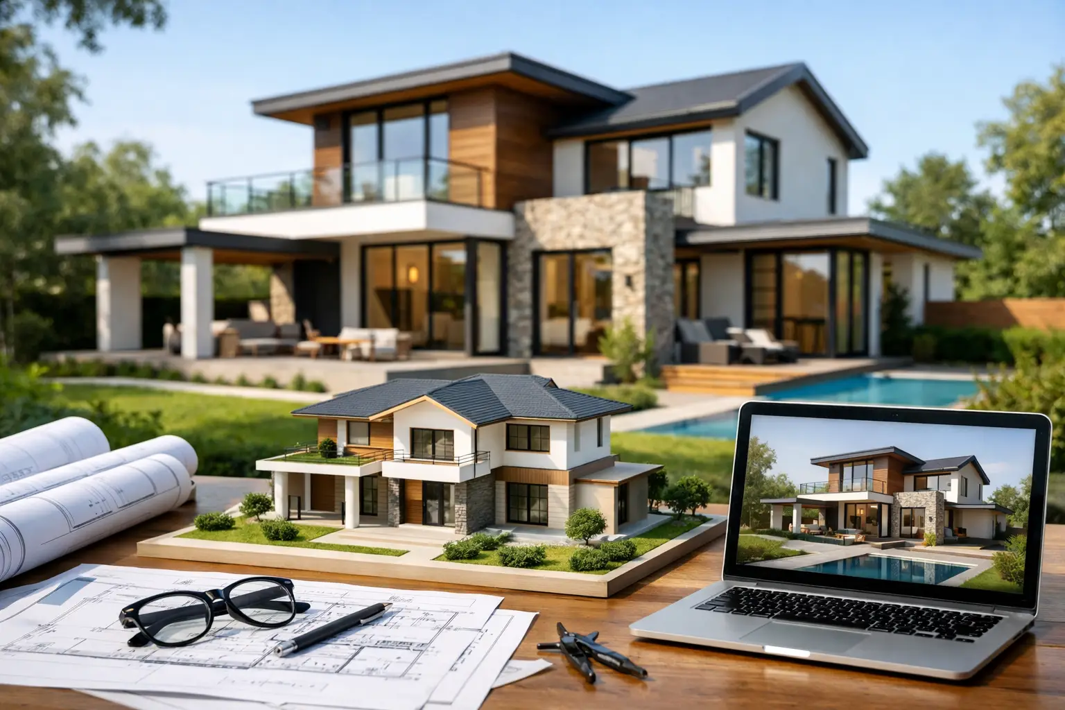 Architectural Design for Landed House