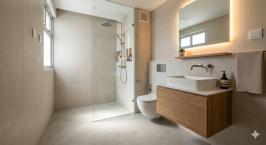 HDB bathroom renovation