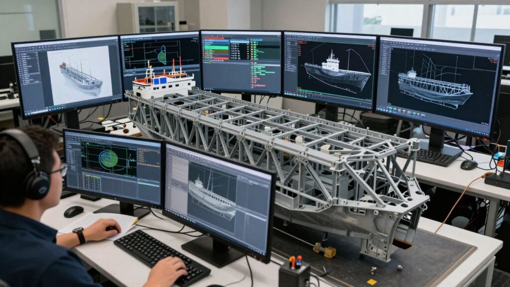 FEA for Impact Loading on Steel Structures for Marine Sector