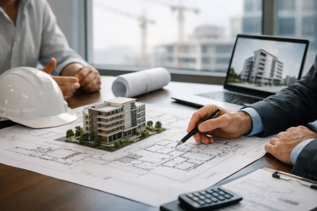 Feasibility Study for a Building Project Before Commitment