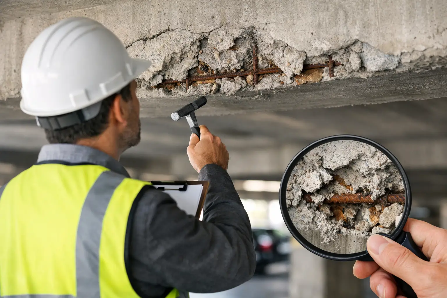 How to Assess Concrete Spalling Before Repairs
