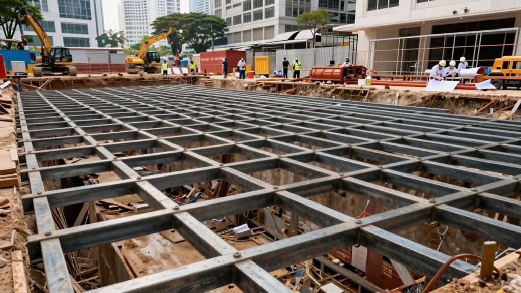 Temporary King Post and Strutting Systems: Structural Detailing for BCA Approval