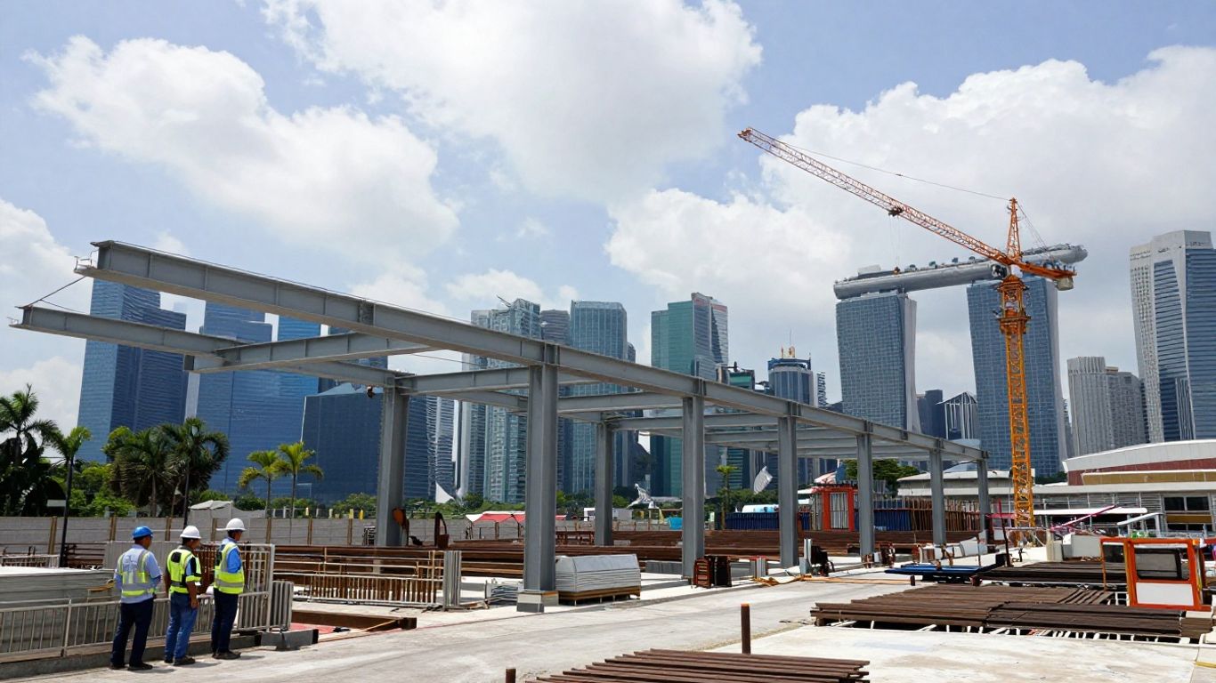 High-Strength Steel (S460 to S690) in Singapore Construction: Opportunities and FEA Challenges