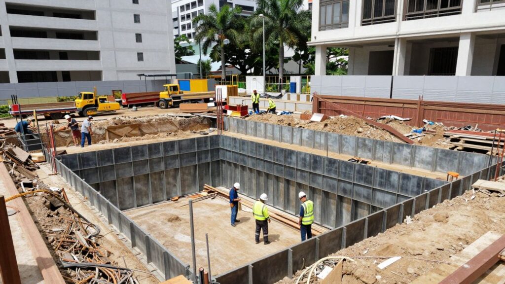 The 1.5m Rule and Beyond: When Does Temporary Groundwork Require a Formal BCA ERSS Submission?