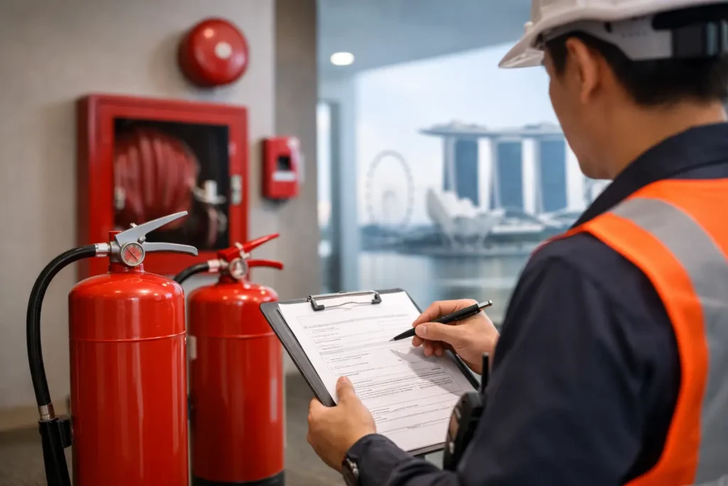 Who Certifies Fire Safety Works in Singapore?