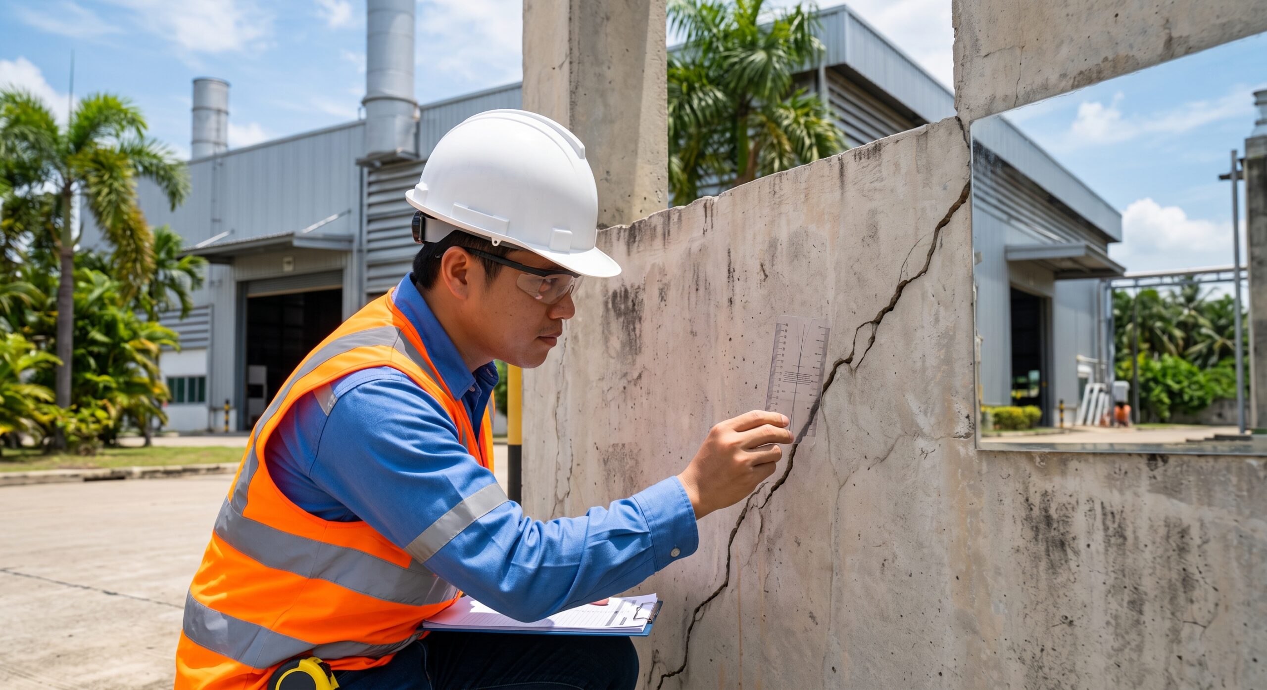 Diagnosing structural cracks